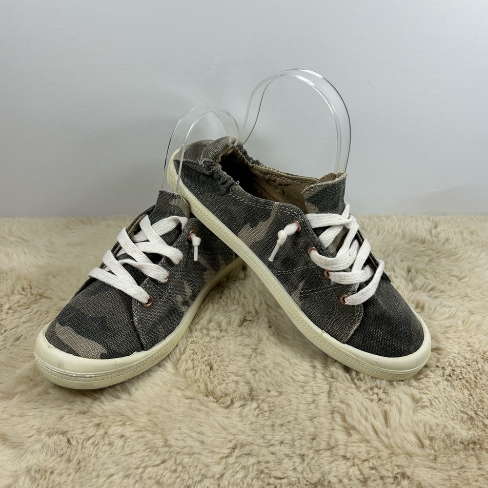 Maurices Camouflage Sneakers with White Laces